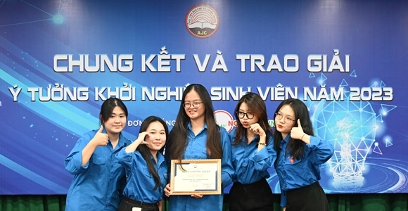 Gặp gỡ Quán quân mùa đầu tiên của “Ý tưởng khởi nghiệp sinh viên” năm 2023 